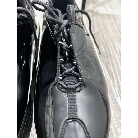 Vintage Marc Ecko Dress Style Shoes Men's Size 16 M Patent Oxfords  Black - Picture 3 of 7